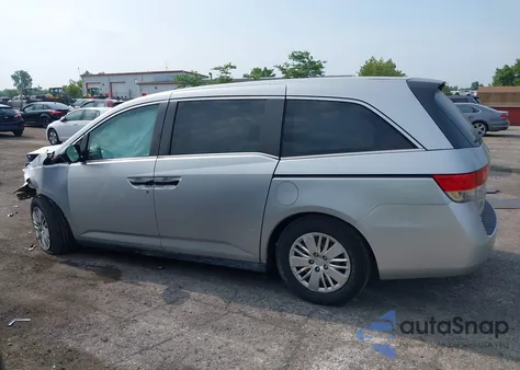2014 Honda Odyssey Lx from USA, damaged, VIN 5FNRL5H24EB016311